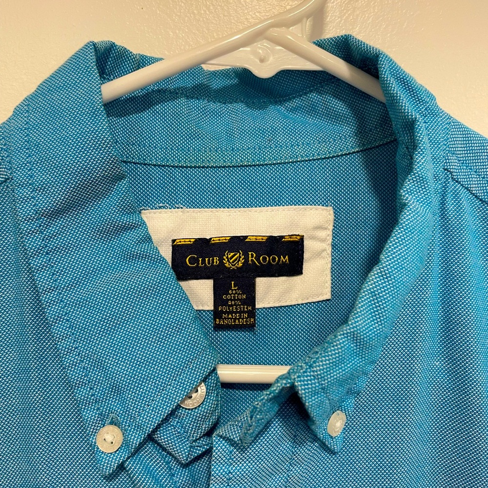 Club Room button down shirt in blue